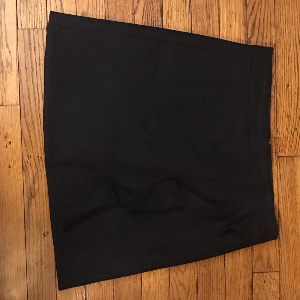 J. Crew Classic Black Mini Skirt